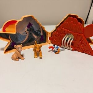 Disney The Lion King Mini Pride Rock Playset With Figures Mattel Polly Pocket